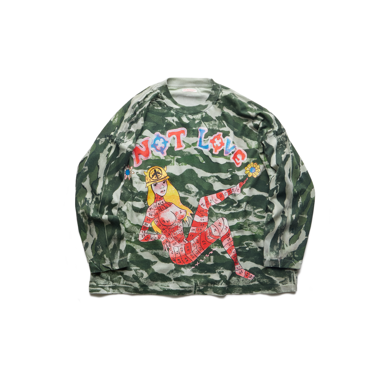 TANK GIRL CAMO L/S